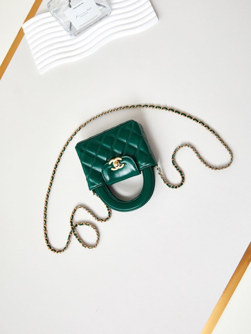 Ch**el top handle bags